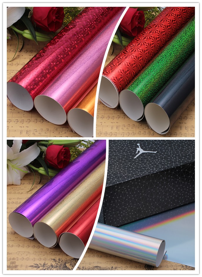 镭射卡纸、镭射纸